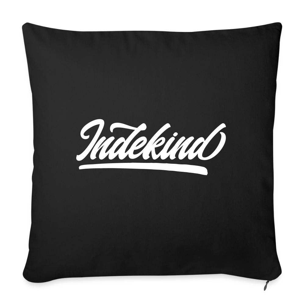 Sofakissen mit Füllung | Indekind Klassik | 44 x 44 cm - Schwarz