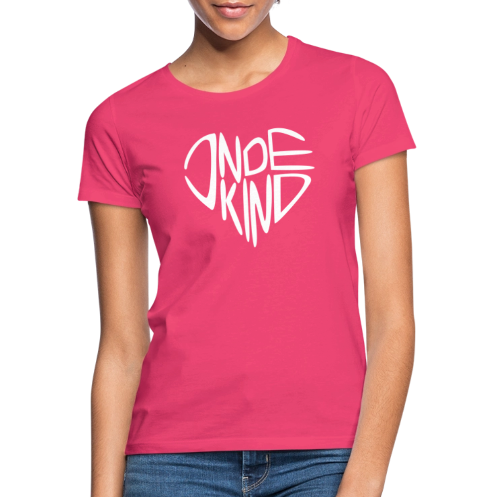 T-Shirt | Indekind Premium | Herz-Logo | Mädsche - Azalea