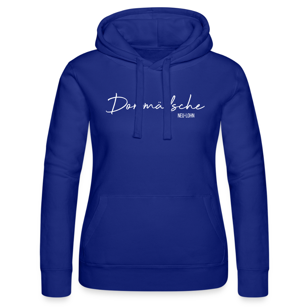 Hoodie | Dorpmädsche Neu-Lohn Premium | Mädsche - Royalblau