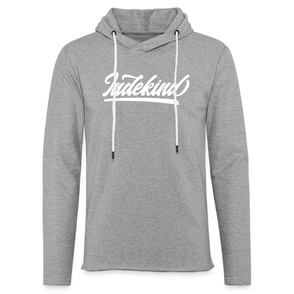 Hoodie | Indekind Light | Fü allemoole - Grau meliert