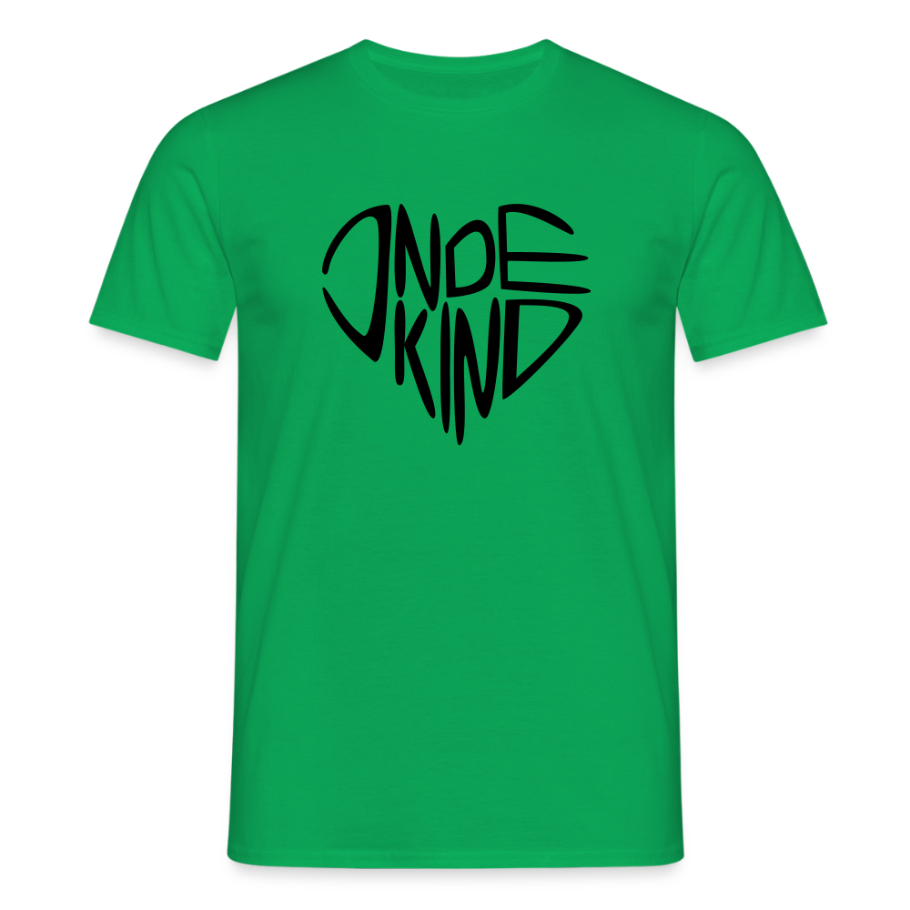 T-Shirt | Indekind Premium | Herz-Logo | Manns-Lüü - Kelly Green