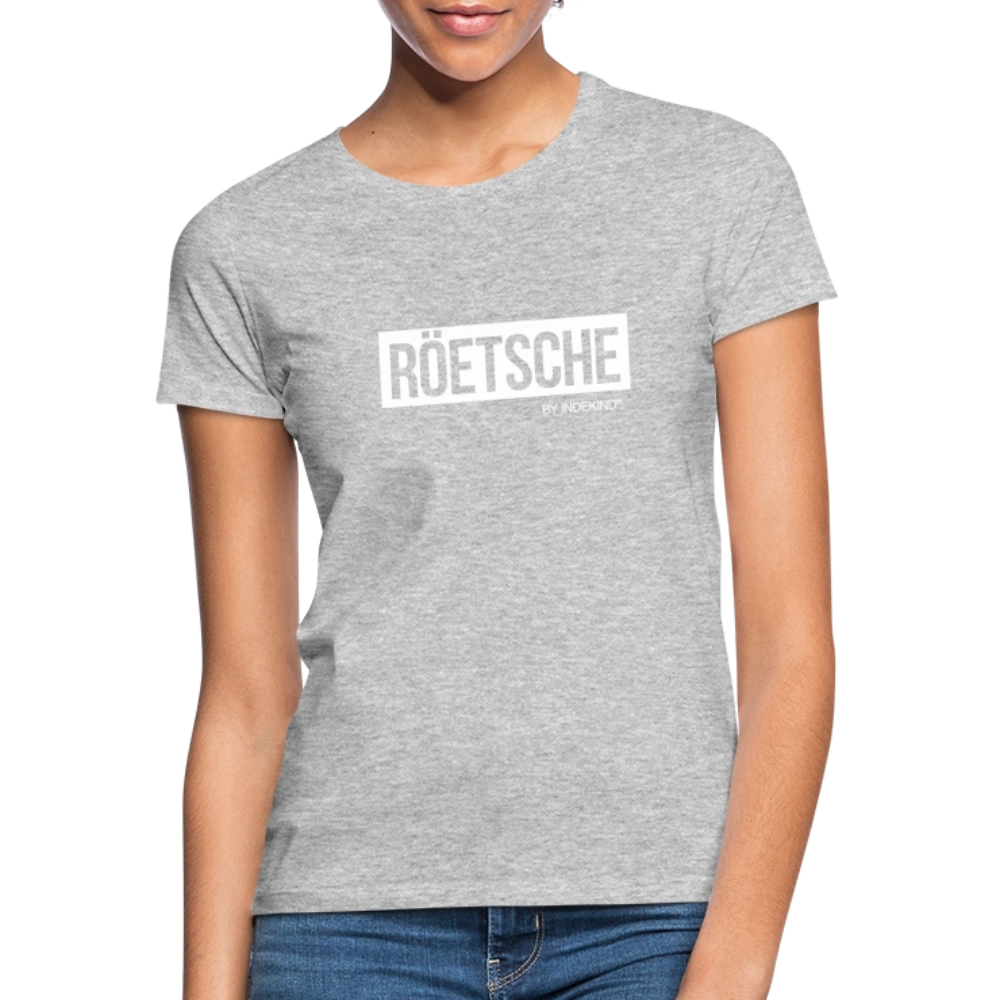 T-Shirt | Röetsche Klassik | Mädsche - Grau meliert