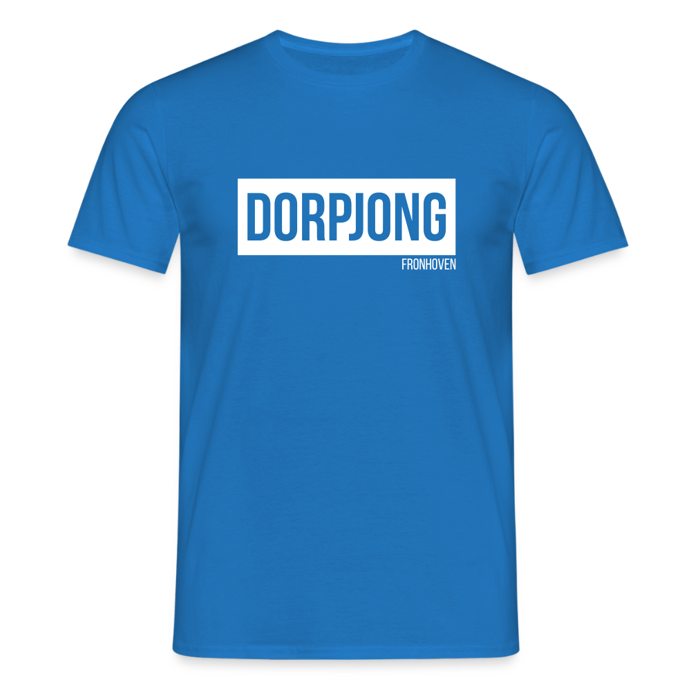 T-Shirt | Dorpjong Fronhoven Klassik | Manns-Lüü - Royalblau