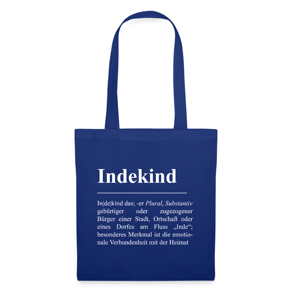 Beutel | Indekind Definition - Royalblau