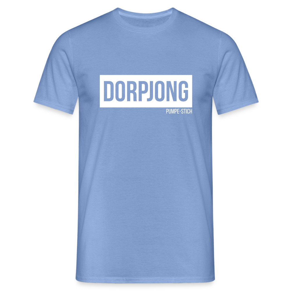 T-Shirt | Dorpjong Pumpe-Stich Klassik | Manns-Lüü - carolina blue