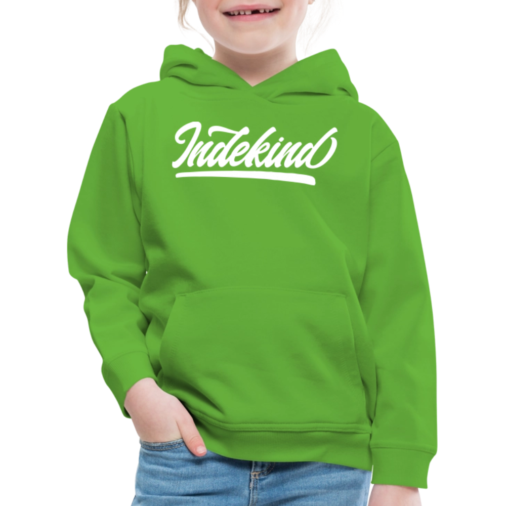 Hoodie | Indekind Premium | Kenk - Hellgrün