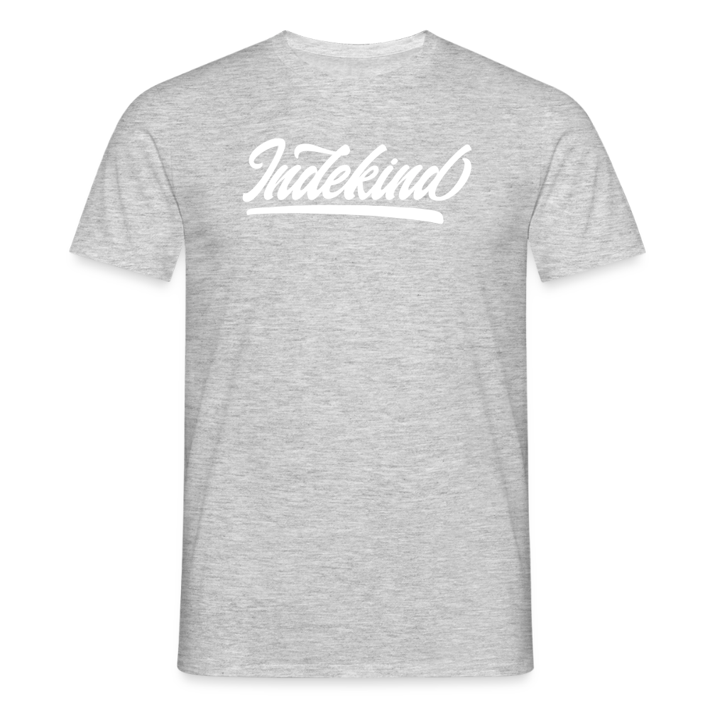 T-Shirt | Indekind Klassik | Manns-Lüü - Grau meliert