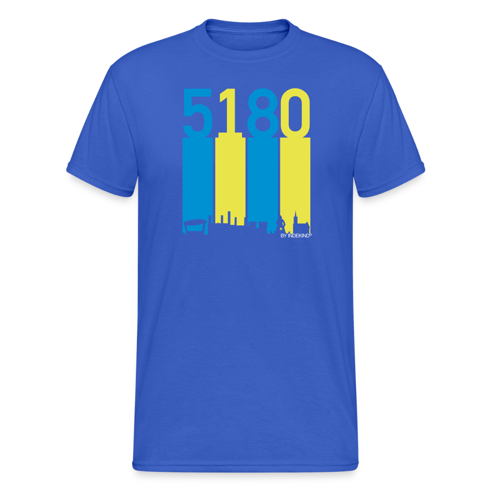 T-Shirt | 5180 Skyline | Manns-Lüü - Königsblau