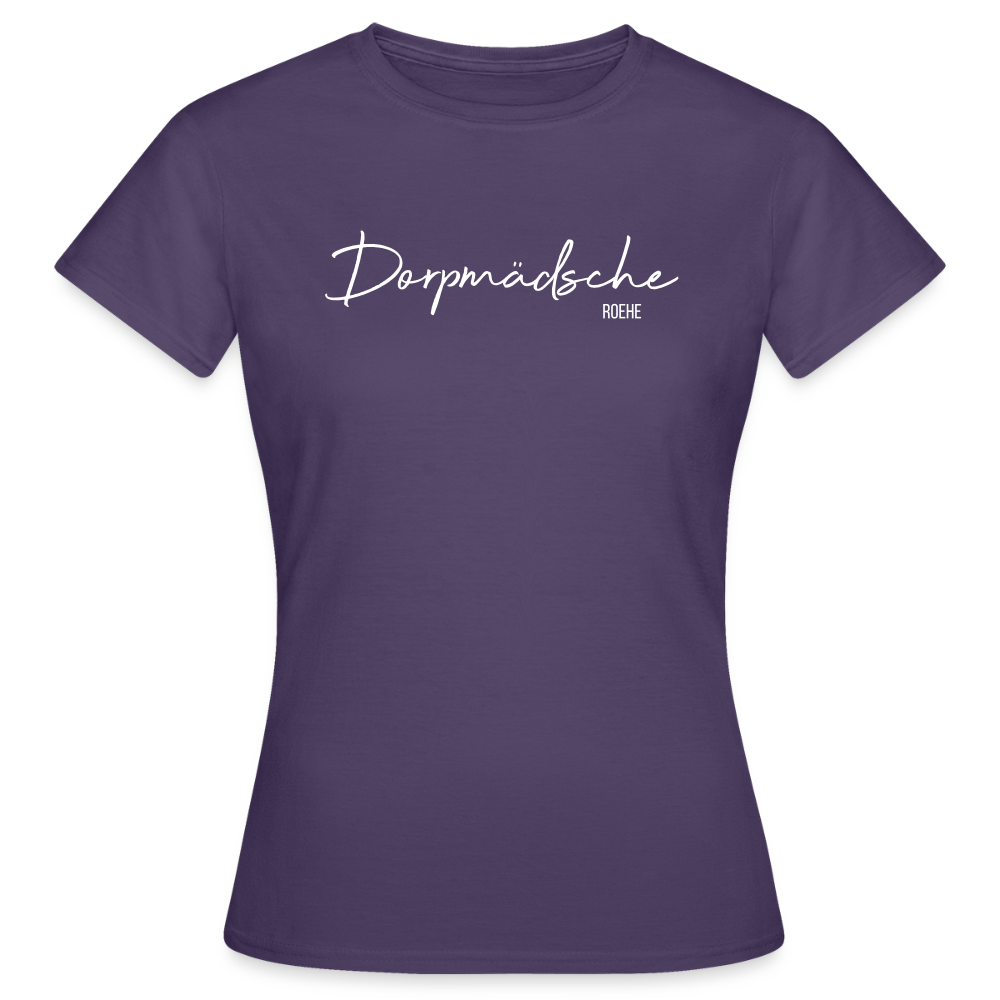 T-Shirt | Dorpmädsche Roehe Klassik | Mädsche - Dunkellila