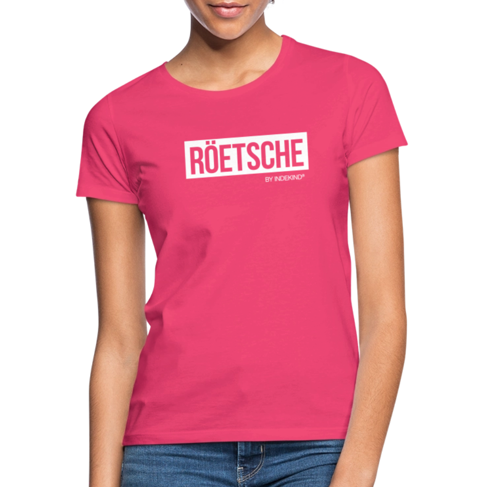 T-Shirt | Röetsche Klassik | Mädsche - Azalea