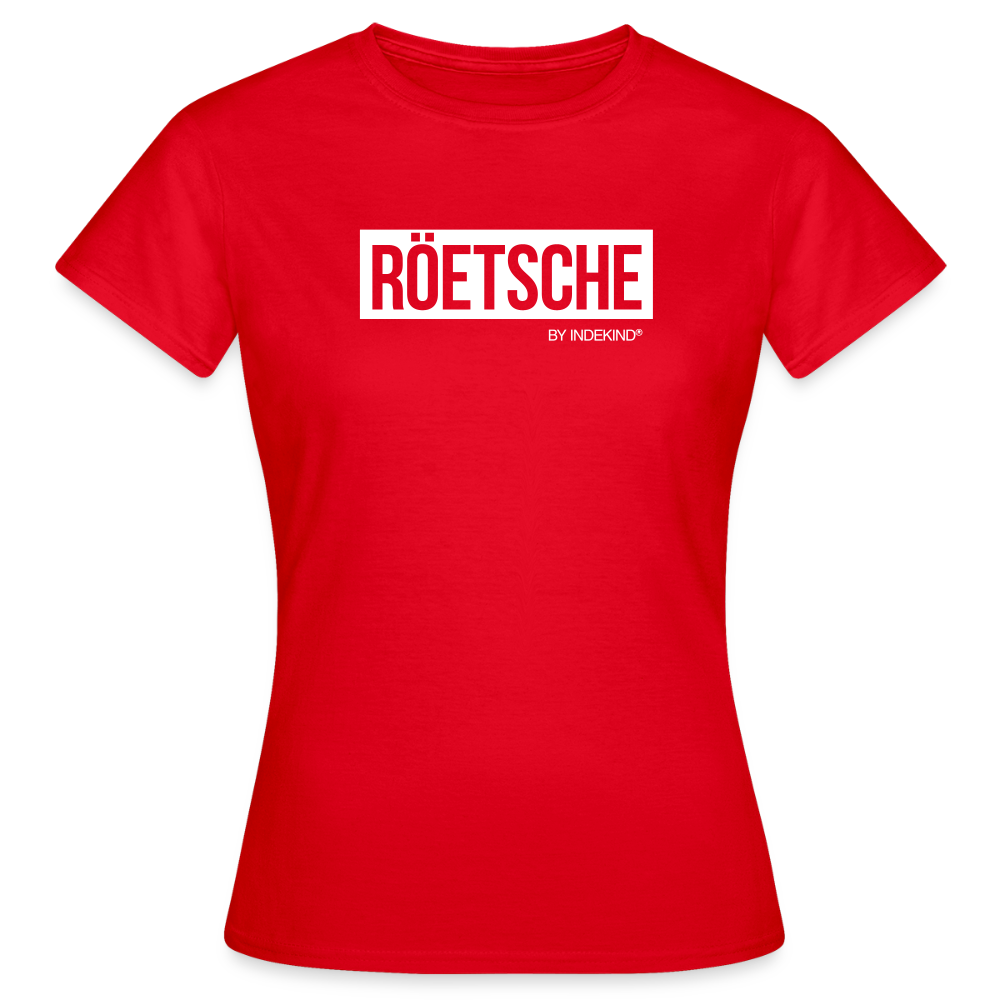 T-Shirt | Röetsche Klassik | Mädsche - Rot