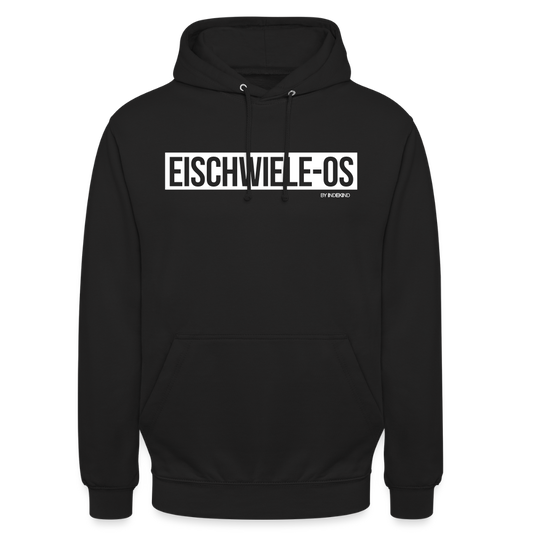 Hoodie | Eischwiele-Os Klassik | Fü allemoole - Schwarz