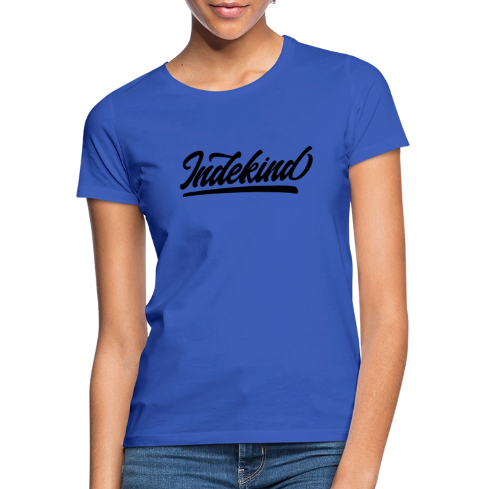 T-Shirt | Indekind Klassik | Mädsche - Royalblau