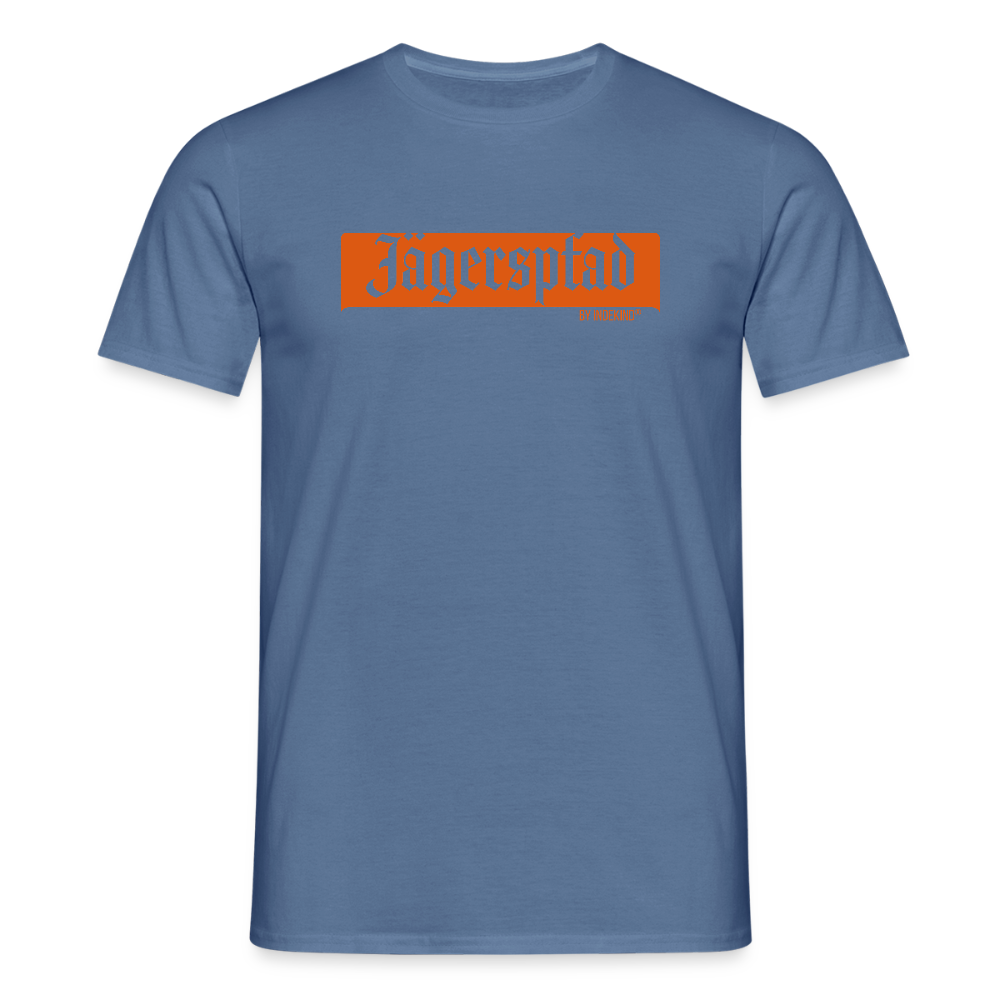 T-Shirt | Jägerspfad | Manns-Lüü - Taubenblau