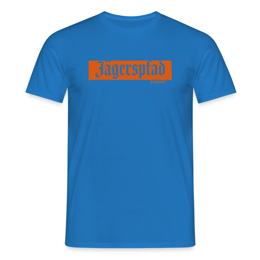 T-Shirt | Jägerspfad | Manns-Lüü - Royalblau