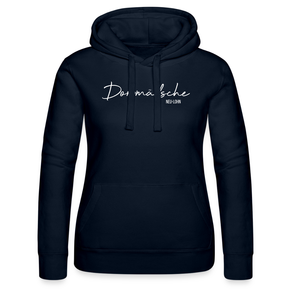 Hoodie | Dorpmädsche Neu-Lohn Premium | Mädsche - Navy