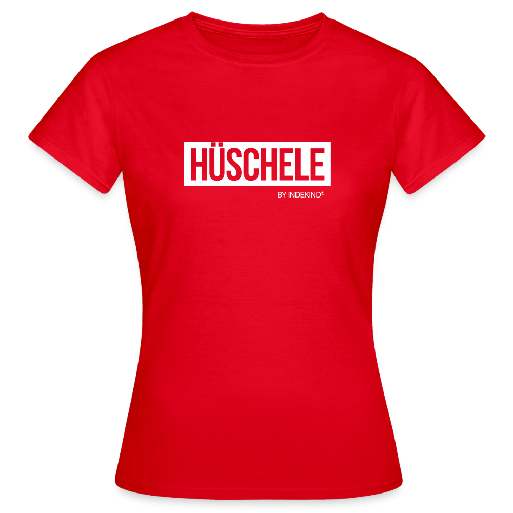 T-Shirt | Hüschele Klassik | Mädsche - Rot