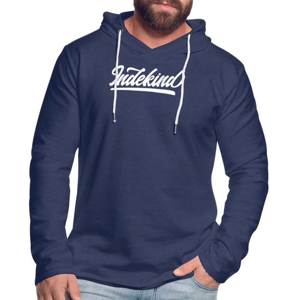 Hoodie | Indekind Light | Fü allemoole - Navy meliert