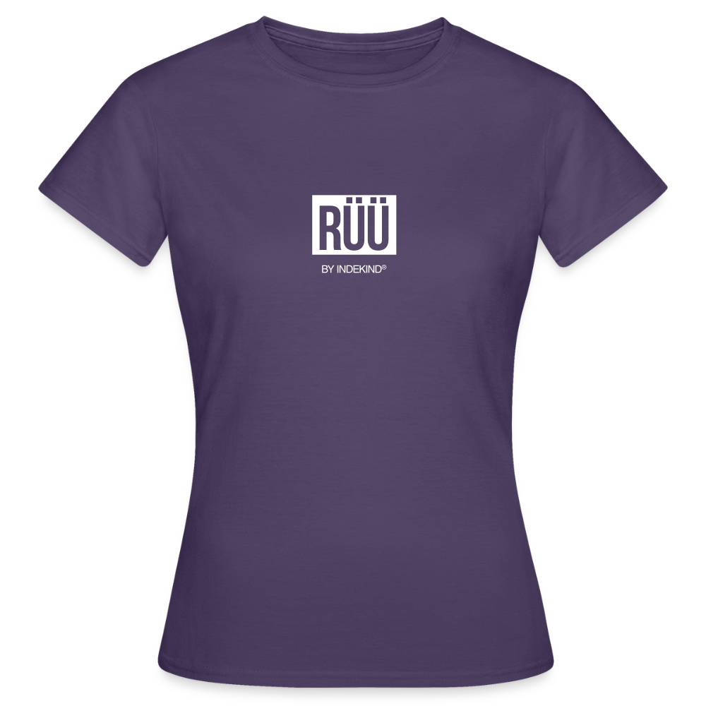 T-Shirt | Rüü Klassik | Mädsche - Dunkellila