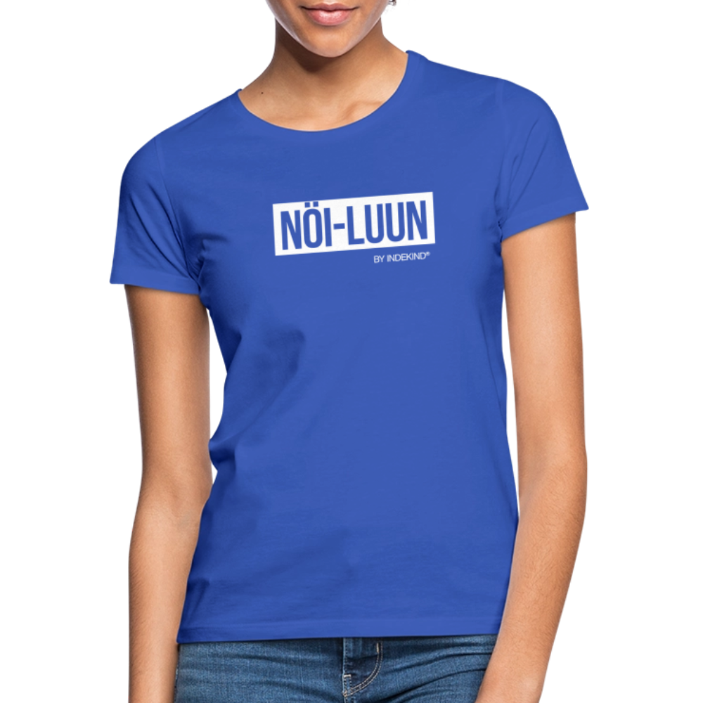 T-Shirt | Nöi-Luun Klassik | Mädsche - Royalblau