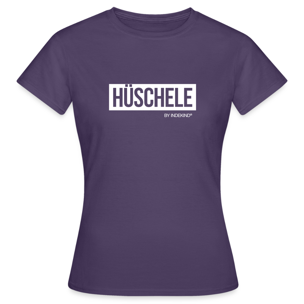 T-Shirt | Hüschele Klassik | Mädsche - Dunkellila