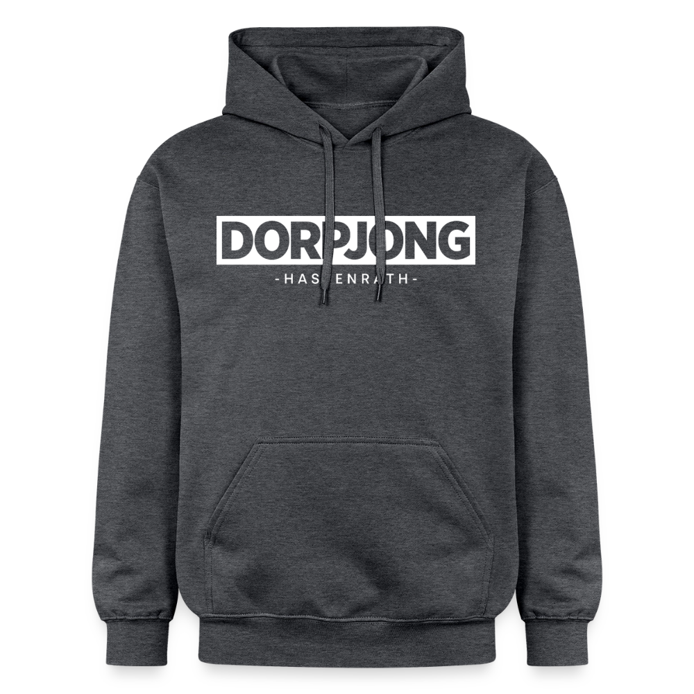 Hoodie | Dorpjong Hastenrath Premium | Manns-Lüü - Dunkelgrau meliert