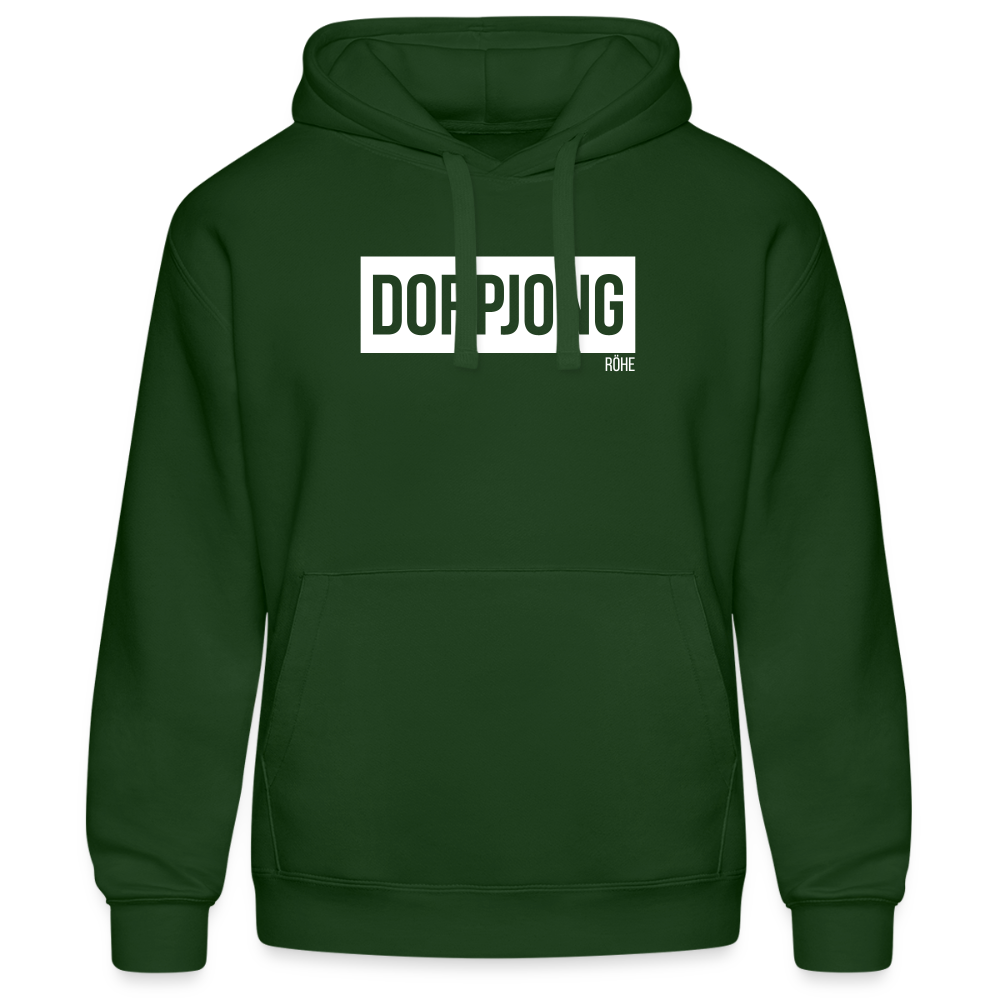 Hoodie | Dorpjong Röhe Premium | Manns-Lüü - Flaschengrün