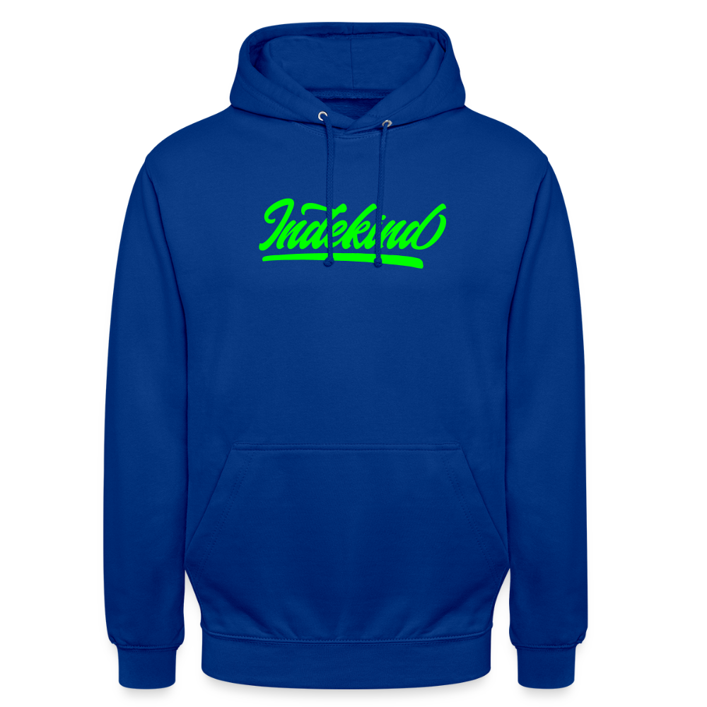 Hoodie | Indekind Neon Jröng Klassik | Fü allemoole - Royalblau