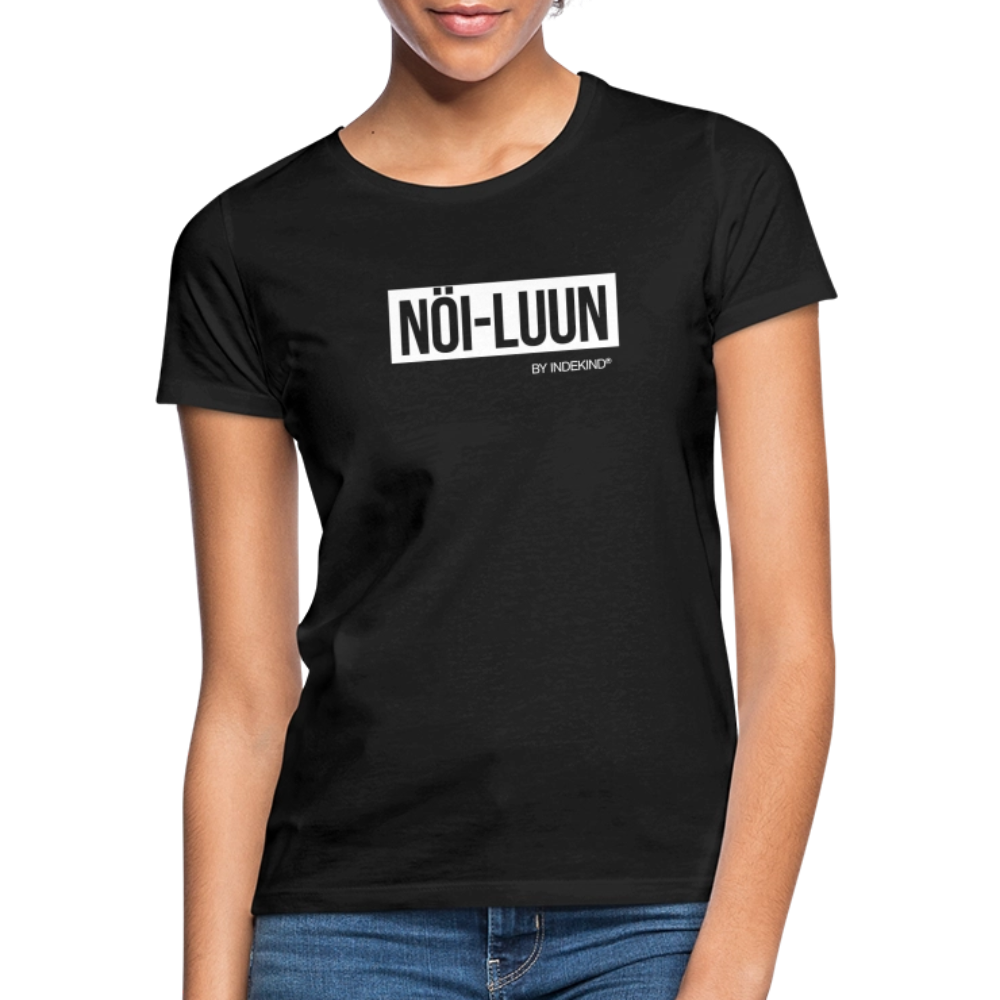 T-Shirt | Nöi-Luun Klassik | Mädsche - Schwarz