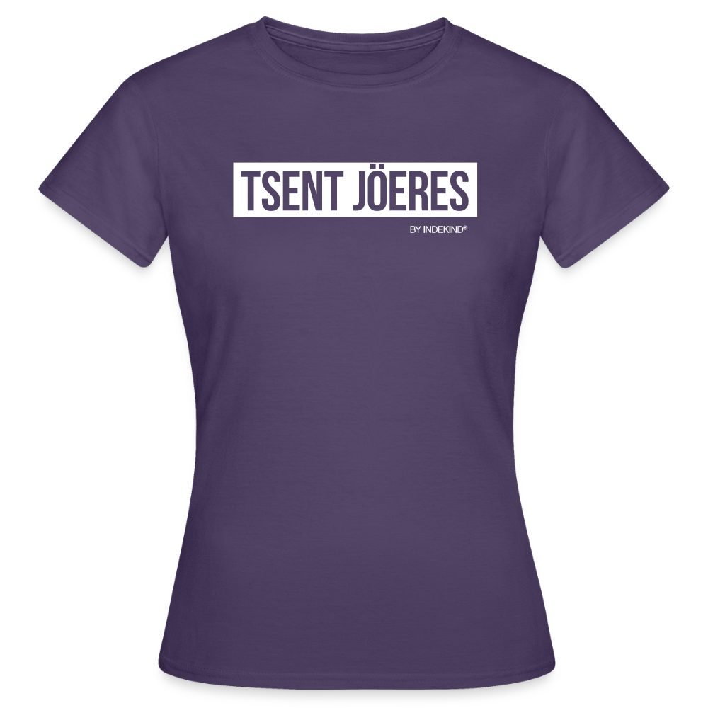T-Shirt | Tsent Jöeres Klassik | Mädsche - Dunkellila