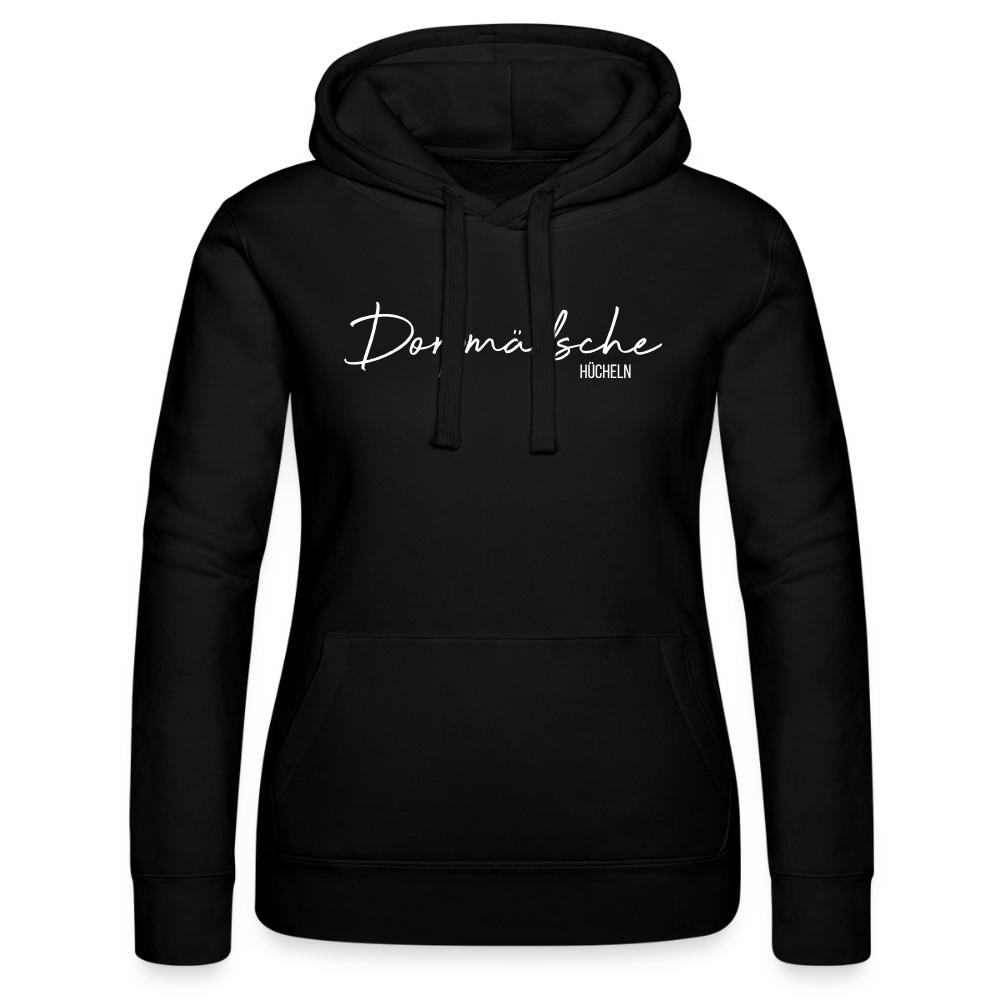 Hoodie | Dorpmädsche Hücheln Premium | Mädsche - Schwarz