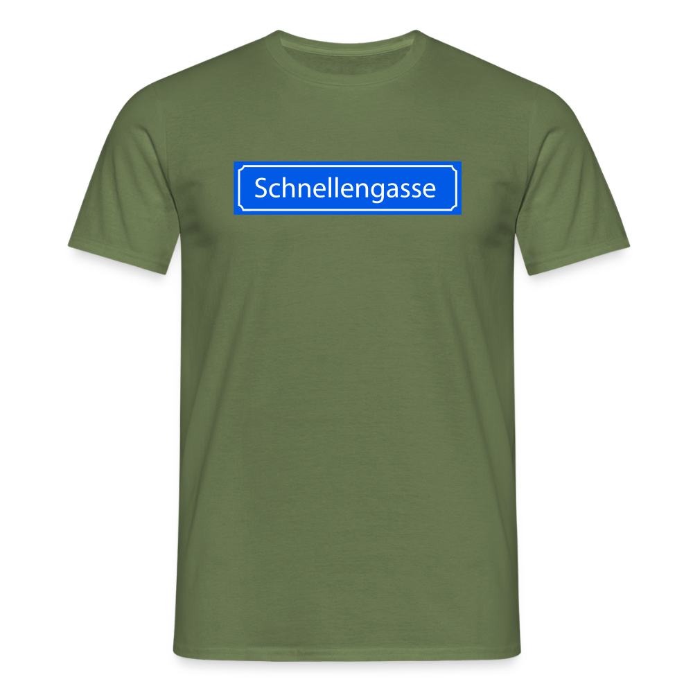T-Shirt | Schnellengasse | Manns-Lüü - Militärgrün
