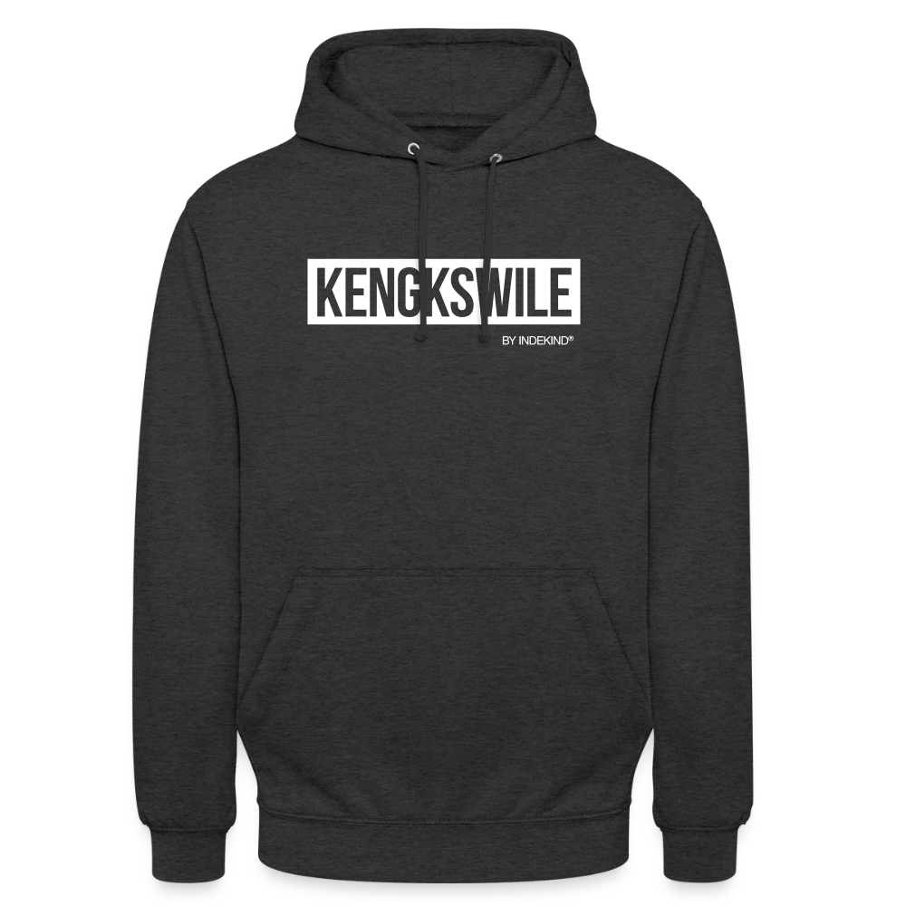 Hoodie | Kengkswile Klassik | Fü allemoole - Anthrazit