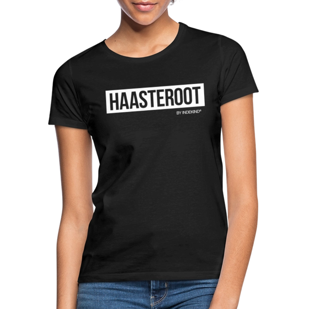 T-Shirt | Haasteroot Klassik | Mädsche - Schwarz