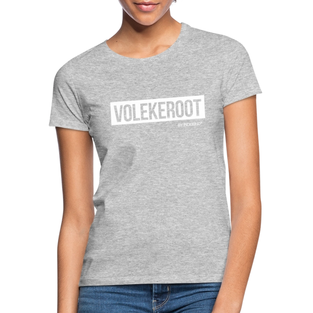 T-Shirt | Volekeroot Klassik | Mädsche - Grau meliert