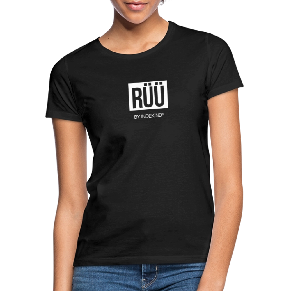 T-Shirt | Rüü Klassik | Mädsche - Schwarz