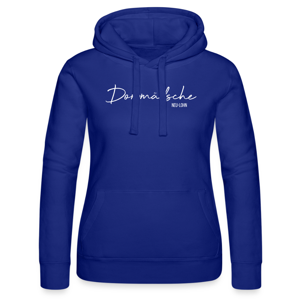 Hoodie | Dorpmädsche Neu-Lohn Premium | Mädsche - Royalblau