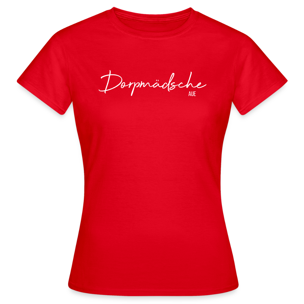 T-Shirt | Dorpmädsche Aue Klassik | Mädsche - Rot