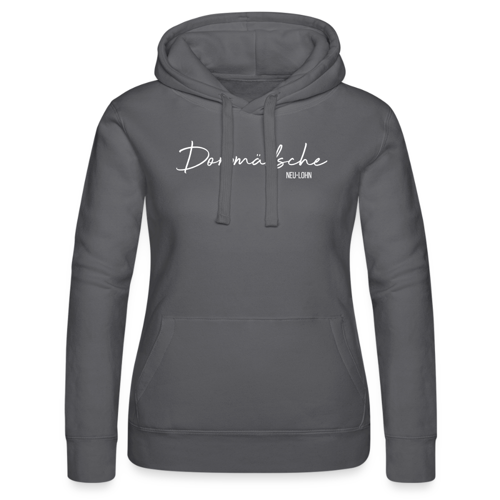 Hoodie | Dorpmädsche Neu-Lohn Premium | Mädsche - Grau