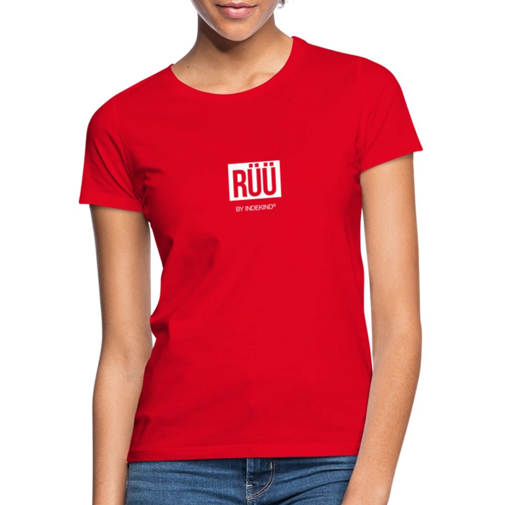 T-Shirt | Rüü Klassik | Mädsche - Rot