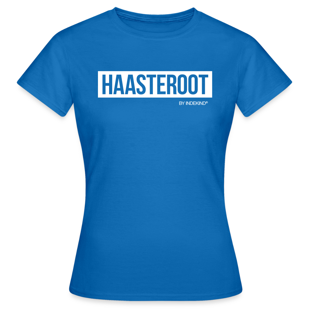 T-Shirt | Haasteroot Klassik | Mädsche - Royalblau