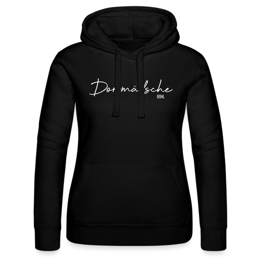 Hoodie | Dorpmädsche Bohl Premium | Mädsche - Schwarz