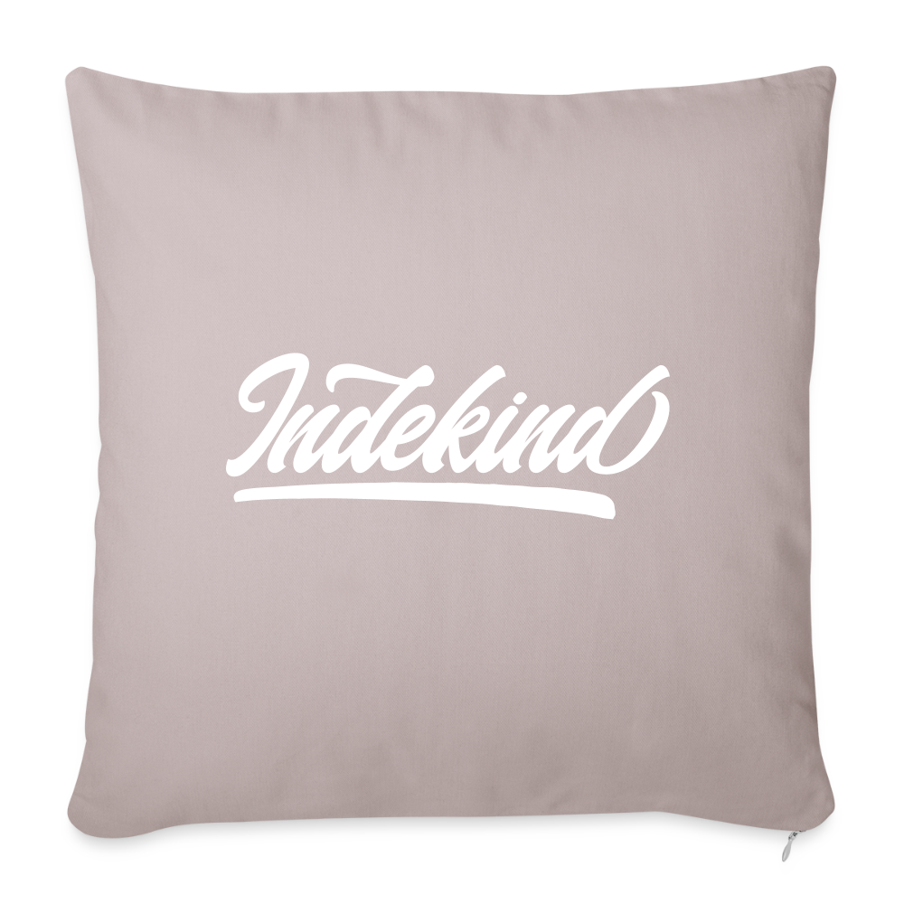 Sofakissen mit Füllung | Indekind Klassik | 44 x 44 cm - helles Taupe