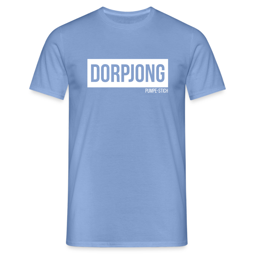 T-Shirt | Dorpjong Pumpe-Stich Klassik | Manns-Lüü - carolina blue