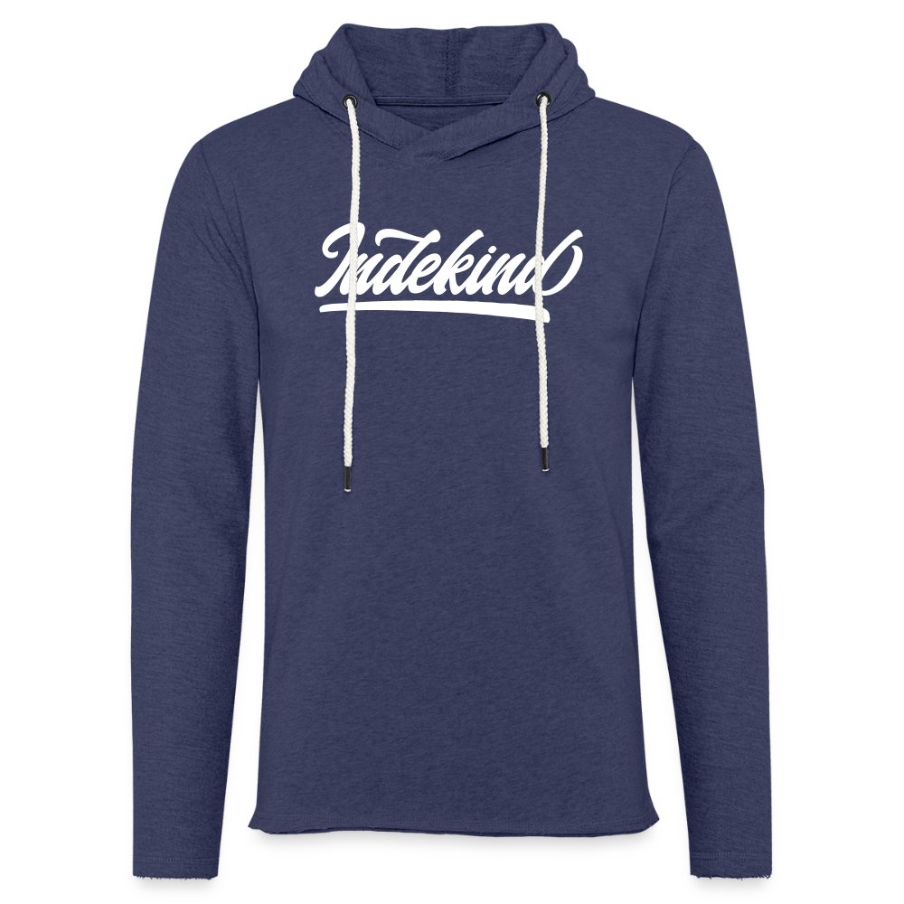 Hoodie | Indekind Light | Fü allemoole - Navy meliert