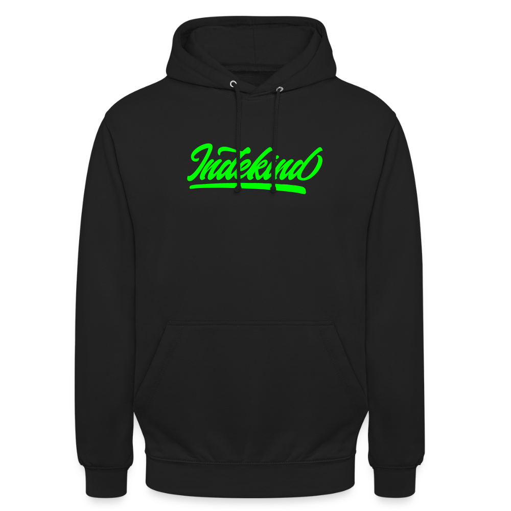 Hoodie | Indekind Neon Jröng Klassik | Fü allemoole - Schwarz