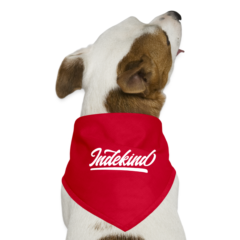 Hunde-Halstuch | Indekind Klassik - Rot