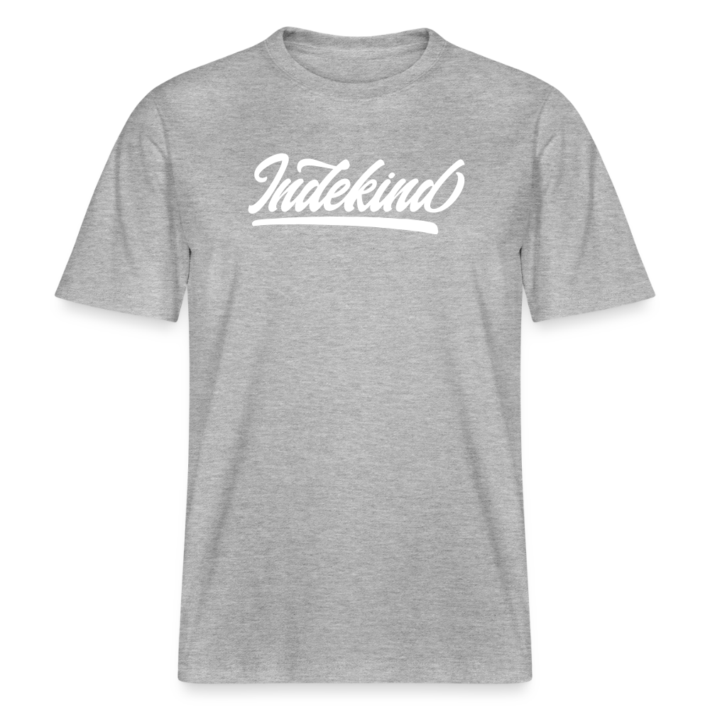 T-Shirt | Indekind Klassik | Manns-Lüü | Organic - Grau meliert