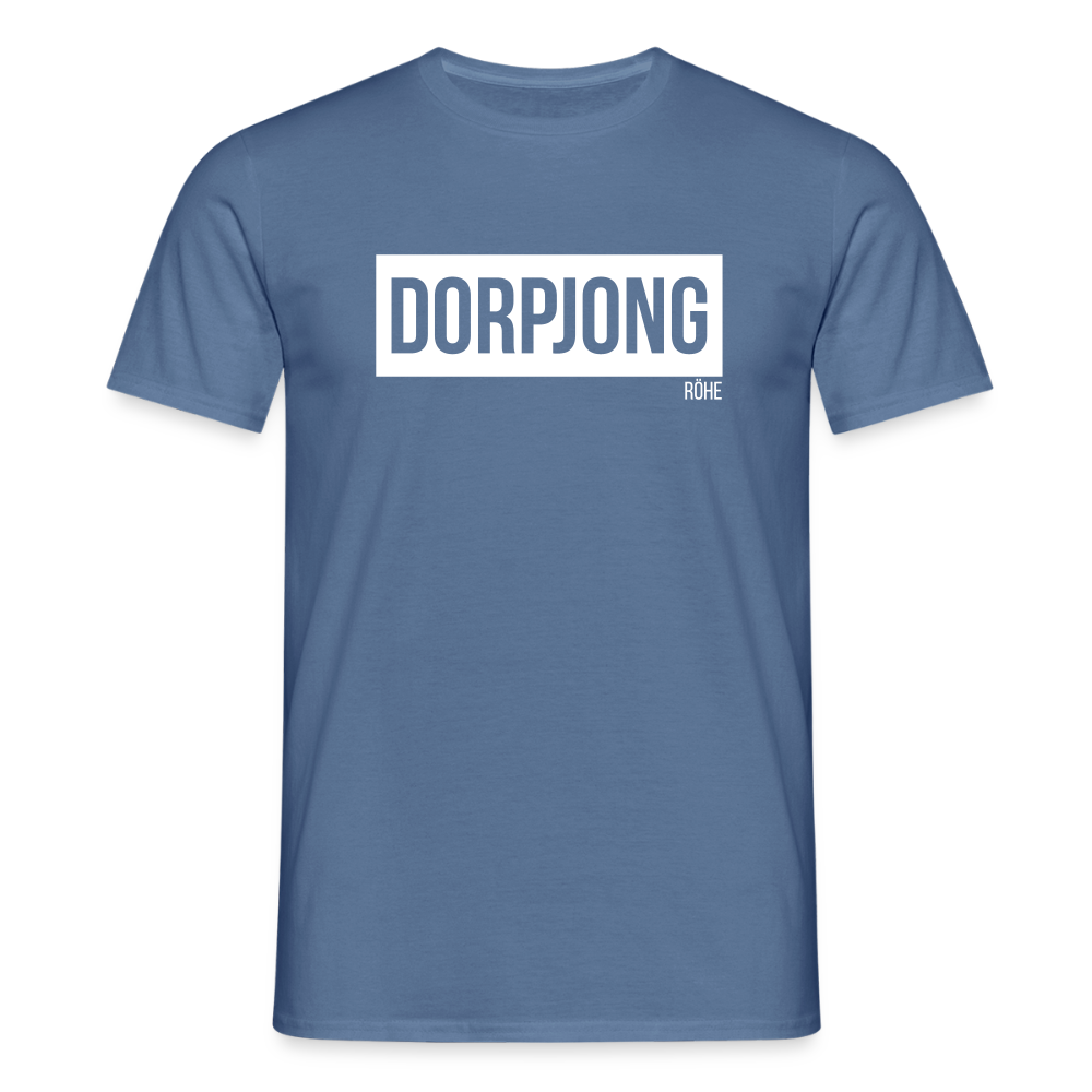T-Shirt | Dorpjong Röhe Klassik | Manns-Lüü - Taubenblau