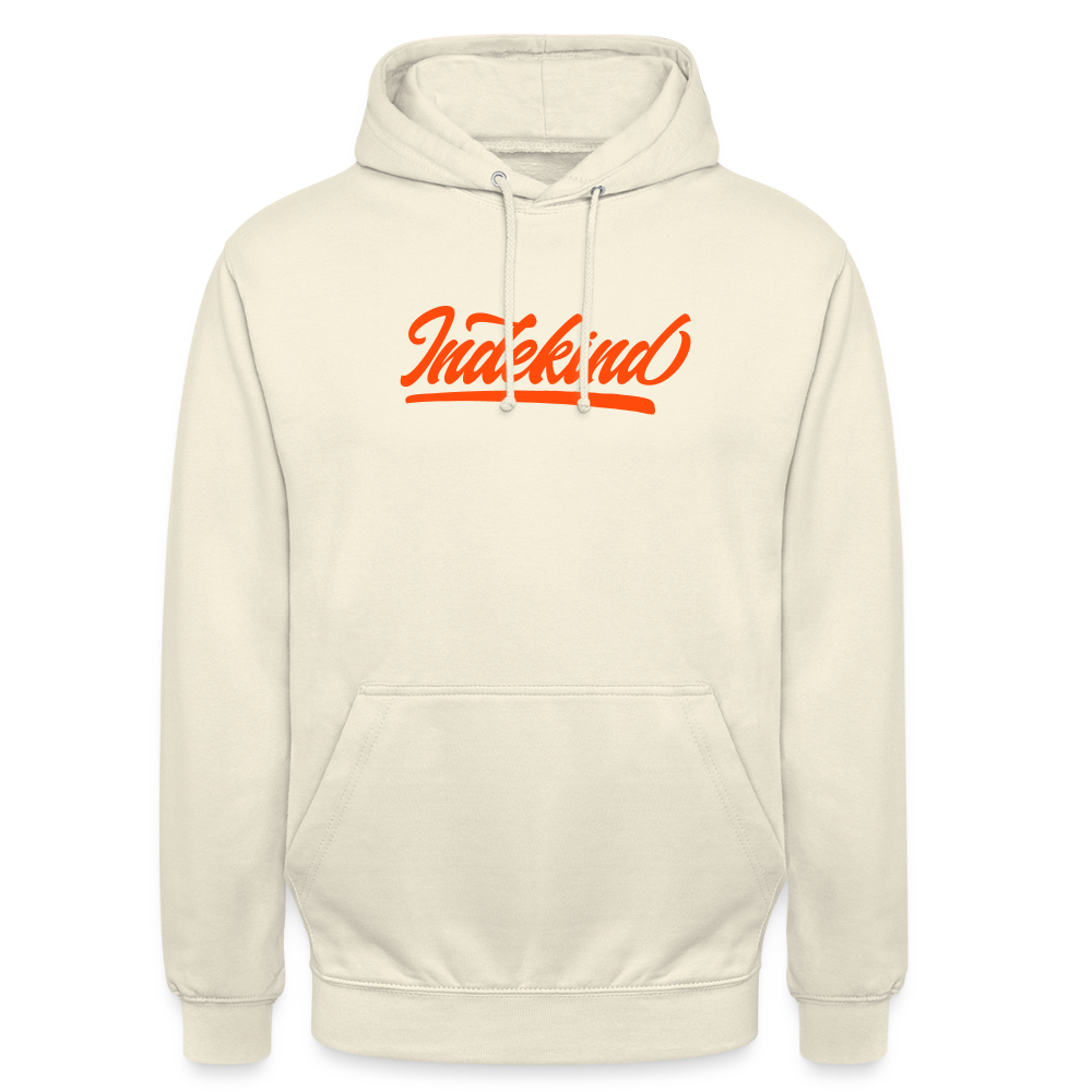 Hoodie | Indekind Neon Orange Klassik| Fü allemoole - Vanille-Milchshake